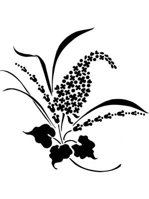 Трафареты Сирени