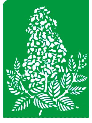 Трафареты Сирени