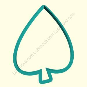 Форма Лист сирени 5 cm