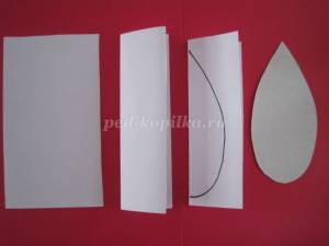 Аппликация из цветной и гофрированной бумаги