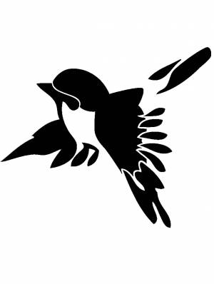 Трафареты Воробья
