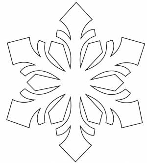 Снежинки трафареты-вытынанки для вырезания, 50 штук 2018 года