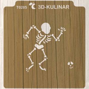 Трафарет Скелет, S-4549-08