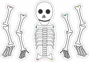 Как сделать череп из бумаги