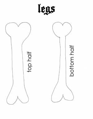 Костюм скелета своими руками