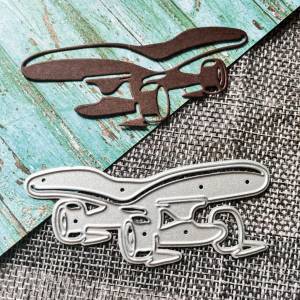 Скейтборд металлический трафарет DIY ремесло углеродистая сталь шаблон для тиснения трафарет Скрапбукинг для карточек высечки плесень