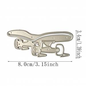 Скейтборд металлический трафарет DIY ремесло углеродистая сталь шаблон для тиснения трафарет Скрапбукинг для карточек высечки плесень