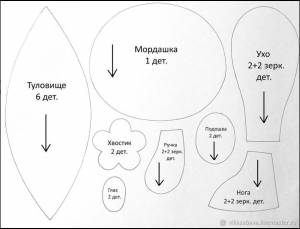 Смешарики из фетра своими руками