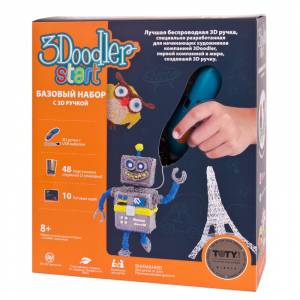 Базовый набор с 3D-ручкой 3Doodler Start от Wobble Works, 3DS-ESST-TNG-R-17