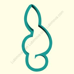 Форма «Скрипичный ключ» 5 cm