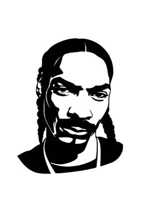 Трафареты Снуп Догга