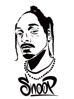 Трафареты Снуп Догга