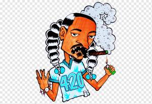 Арт Графический дизайн, Снуп Догг, знаменитости, текст, мультфильм png