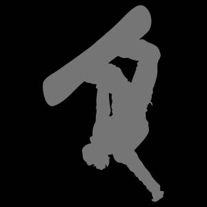 Трафарет Сноуборд