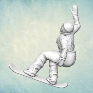 Молд Сноубордист