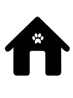 Трафареты Собачей будки