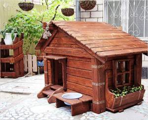 Будки для собаки своими руками