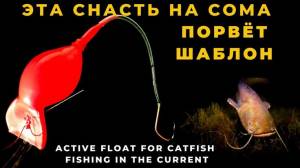 Революционная идея ативного поплавка для ловли сома