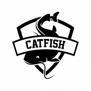 Векторный дизайн логотипа сома