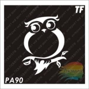 Трафарет РА90 Сова