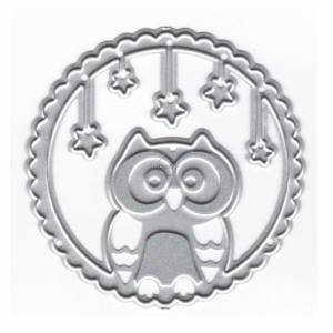Металлические штампы для вырезания в виде совы для изготовления карт, наборы для вырезания бумаги и тиснения, новинка 2023 года, шаблоны, трафареты
