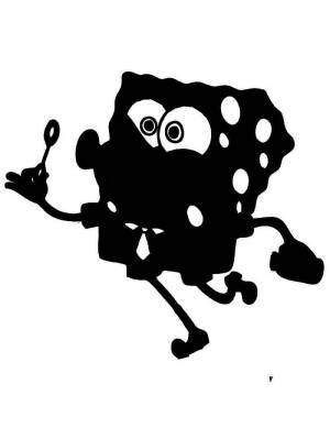 Трафареты Спанч Боба