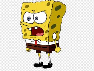 Губка шаблон, бобс, шаблон, другие, смайлик png