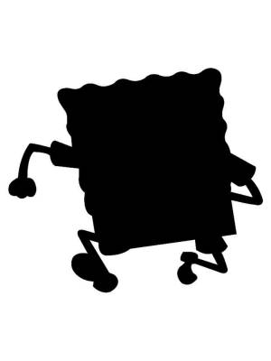 Трафареты Спанч Боба