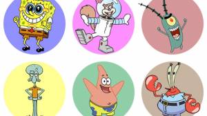 Арты герои мультика спанч боб
