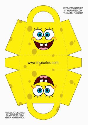 Аппликация губка боб