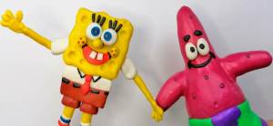 Губка боб из пластна