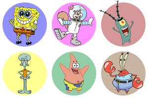 Раскраски Губка Боб