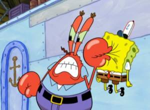 Арты спанч боб крабс