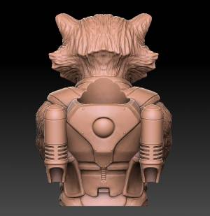 Сконовая форма Енота из Стражей Галактики