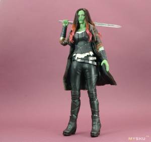 Обзор фигурки Hot Toys MMS483 Гамора из Стражей Галактики часть 2