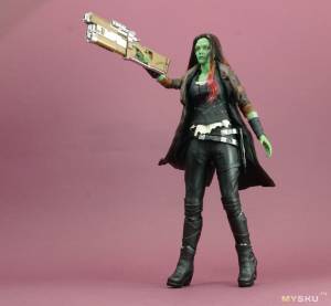 Обзор фигурки Hot Toys MMS483 Гамора из Стражей Галактики часть 2