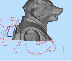 Сконовая форма Енота из Стражей Галактики
