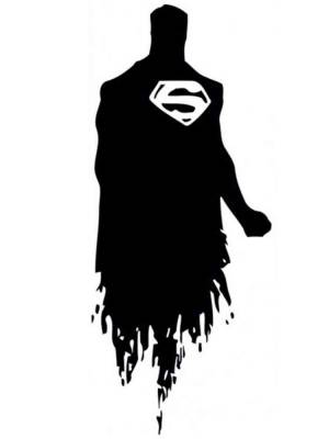 Трафареты Супермена