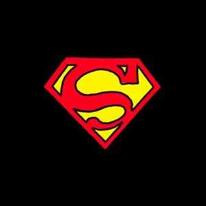 Как нарисовать логотип Супермена