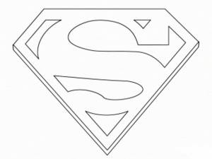 Супермен рисунок для детей
