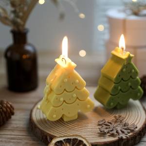 3D Рождественская елка свечи сконовые формы для изготовления свечей DIY ароматические свечи рождественские подарки Рождественская елка формы
