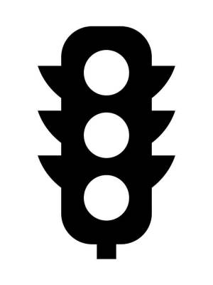 Трафареты Светофора