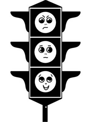 Трафареты Светофора