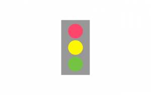 Шаблон светофора для вырезания из бумаги, аппликации, поделки, рисования