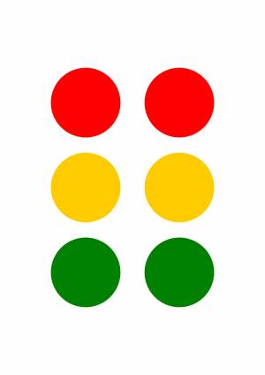 Светофор шаблон для аппликации