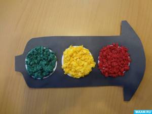 Мастер-класс Аппликация «Светофор»