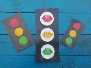 Аппликация «Светофор»