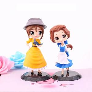 Серия принцесс Disney, декоративная кукла с орнаментом, Эльза, Принцесса София, колокольчик, Русалка, девочка, сестра, игрушка, фигурка, подарок на день ребенка