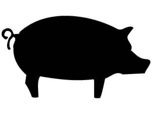 Трафарет животные 297