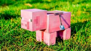 Как сделать свинью из майнкрафта из бумаги